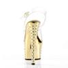 Pleaser - STARDUST708 Sandale à bride à la cheville, Pole dance chaussures - Chaussures de pole dance - Couleur or Product image